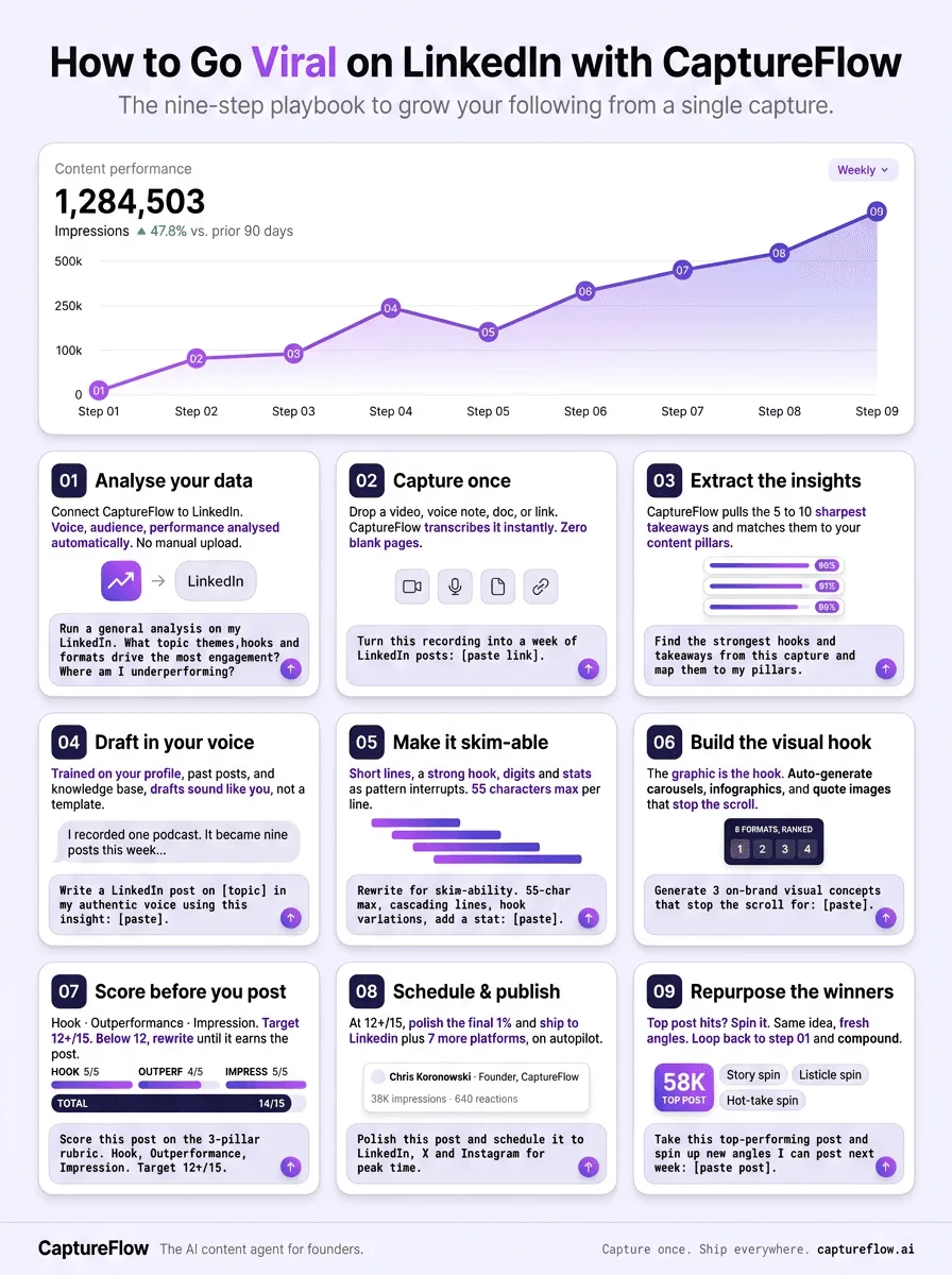 CaptureFlow infographic example