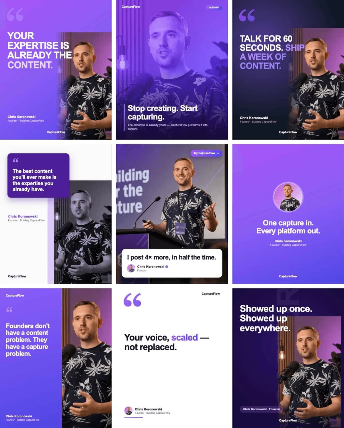 CaptureFlow quote image examples